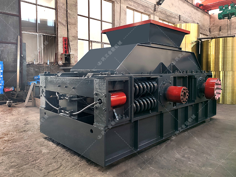 1200x800大型對(duì)輥制砂機(jī)發(fā)貨 發(fā)往陜西