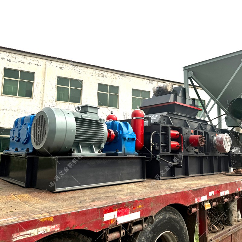 液壓對輥破碎機：全物料適配，硬巖中硬料皆可穩定制砂